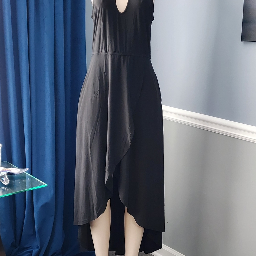 Black cocktail dress